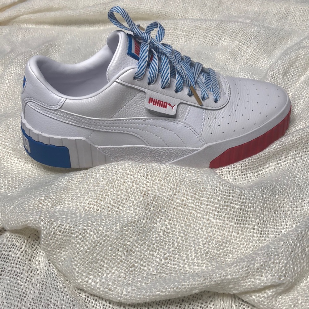 Puma shoe red and blue